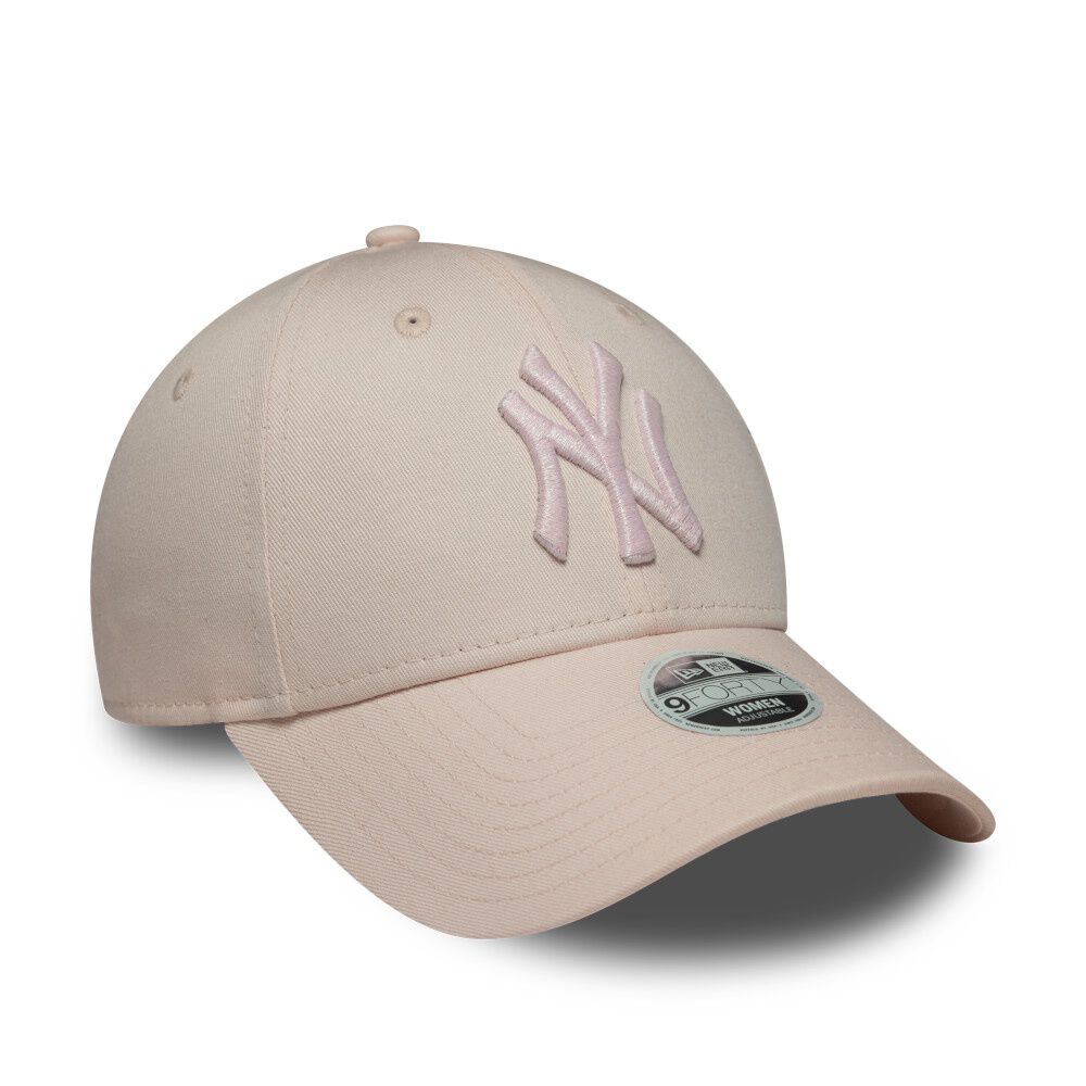Gorra 9forty Mlb New York Yankees Metallic Rosa Pastel image number 0.0